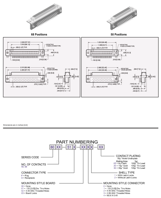 Right Angle Mount SCSI