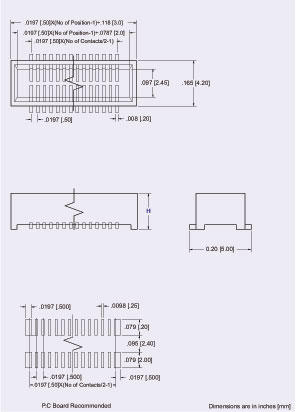 Board to Board Socket Low Profile
