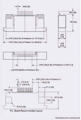 020 SMT FPC Top Contact