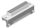 D Subminiature 318 Right Angle PCB Mount