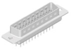 D Subminiature Straight PCB Dip Solder Connector