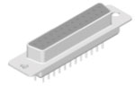 D Subminiature Straight PCB Solder Connector