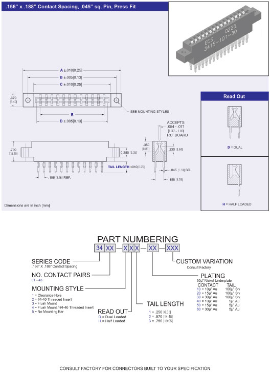 Card Edge Connector
