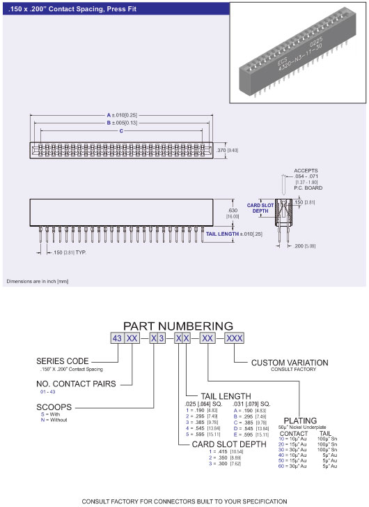 Card Edge Connector