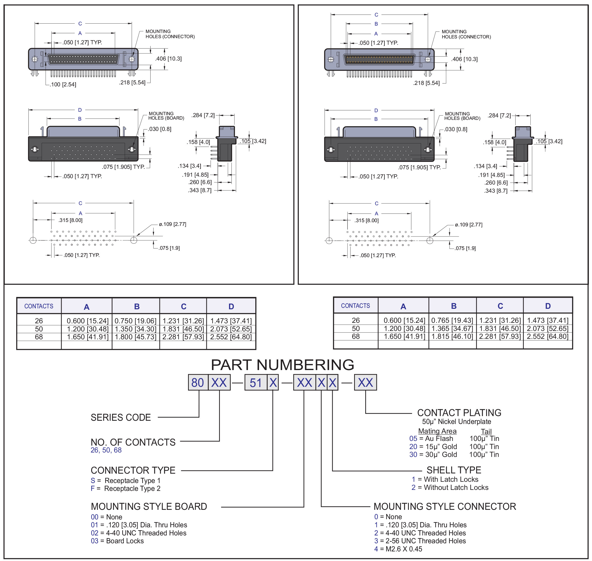 Right Angle Mount SCSI