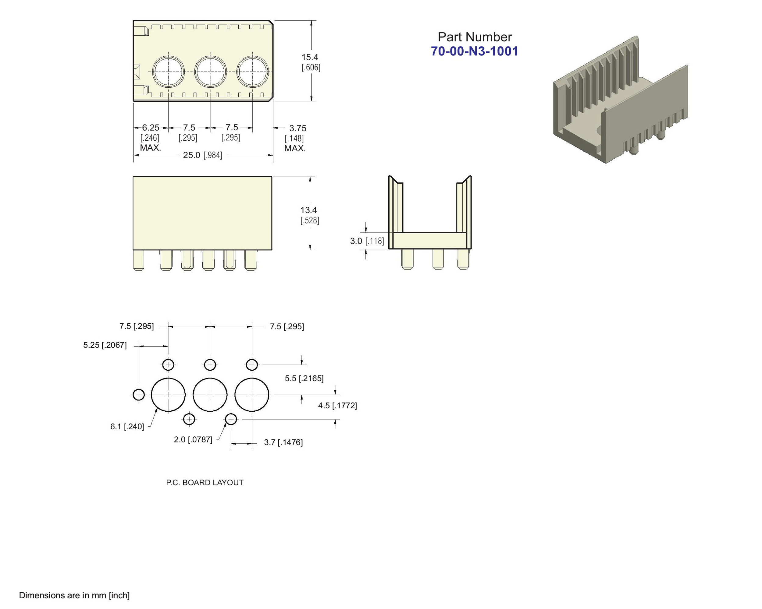 ECS DIN 41612 Type CD, CD/2 Female Connector