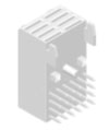 ECS 2mm 7300 Series Futurebus 4 Row Right Angle Female Power