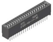 ECS Solder Standard Card Edge Connectors